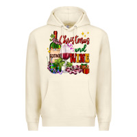 Sandshell Christmas and wine Premium Hoodie - AdoDesignShop
