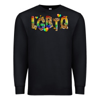 Black lgbtq Premium Sweatshirt - Zillion Design Studio
