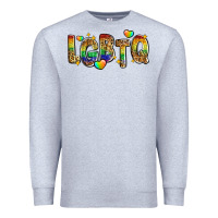 Heather Grey lgbtq Premium Sweatshirt - Zillion Design Studio