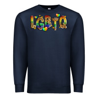 Navy lgbtq Premium Sweatshirt - Zillion Design Studio