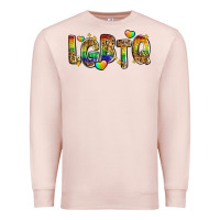Pale Pink lgbtq Premium Sweatshirt - Zillion Design Studio