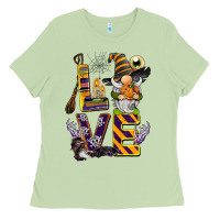 Matcha halloween love gnome Ladies Tee - BarkalooDesign