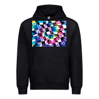 Black tie dye colourful race flag background 3200x2400 Urban Hoodie - AdoDesignShop