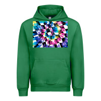 Emerald tie dye colourful race flag background 3200x2400 Urban Hoodie - AdoDesignShop