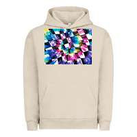 Pigment French Oak tie dye colourful race flag background 3200x2400 Urban Hoodie - AdoDesignShop