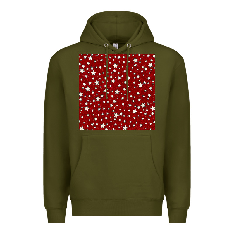 Glitter 4th Of July Seamless Pattern Premium Hoodie by BundleAndBundleShop | Teevron