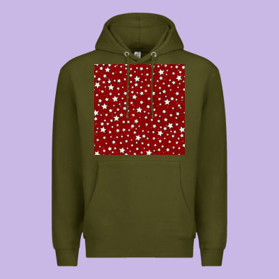 Glitter 4th Of July Seamless Pattern Premium Hoodie Designed By Bundleandbundleshop