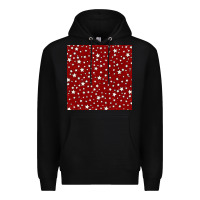 Black glitter 4th of july seamless pattern Premium Hoodie - BundleAndBundleShop