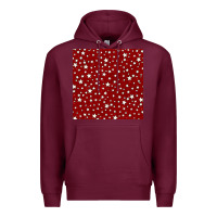 Burgundy glitter 4th of july seamless pattern Premium Hoodie - BundleAndBundleShop