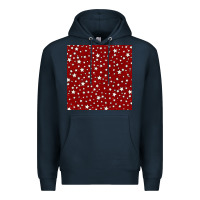 Navy glitter 4th of july seamless pattern Premium Hoodie - BundleAndBundleShop