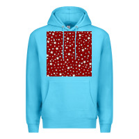 Ocean Blue glitter 4th of july seamless pattern Premium Hoodie - BundleAndBundleShop