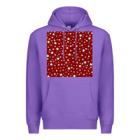 Purple glitter 4th of july seamless pattern Premium Hoodie - BundleAndBundleShop