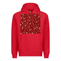 Red glitter 4th of july seamless pattern Premium Hoodie - BundleAndBundleShop