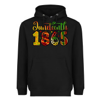 Black juneteenth 1865 Heavyweight Hoodie - Zillion Design Studio