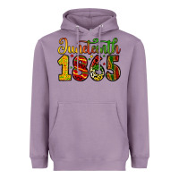 Lavender juneteenth 1865 Heavyweight Hoodie - Zillion Design Studio