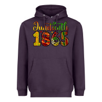 Plum juneteenth 1865 Heavyweight Hoodie - Zillion Design Studio