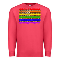 Cardinal lgbtq and usa flag Premium Sweatshirt - Zillion Design Studio
