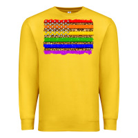 Lemon lgbtq and usa flag Premium Sweatshirt - Zillion Design Studio