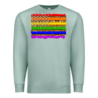 Seafoam lgbtq and usa flag Premium Sweatshirt - Zillion Design Studio