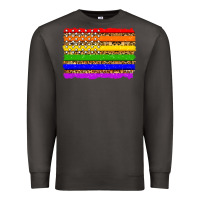 Smoke lgbtq and usa flag Premium Sweatshirt - Zillion Design Studio