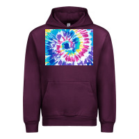 Mauve Wine tie dye background colourful leopard 2 3200x2400 Urban Hoodie - AdoDesignShop