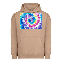 Pigment Burro tie dye background colourful leopard 2 3200x2400 Urban Hoodie - AdoDesignShop