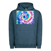 Pigment Midnight Navy tie dye background colourful leopard 2 3200x2400 Urban Hoodie - AdoDesignShop