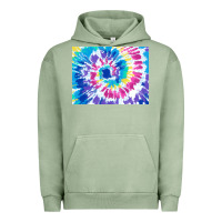 Pigment Oil Green tie dye background colourful leopard 2 3200x2400 Urban Hoodie - AdoDesignShop