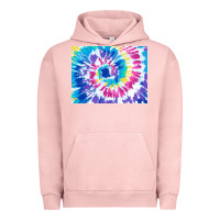 Pigment Salmon tie dye background colourful leopard 2 3200x2400 Urban Hoodie - AdoDesignShop