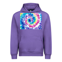 Tulip tie dye background colourful leopard 2 3200x2400 Urban Hoodie - AdoDesignShop