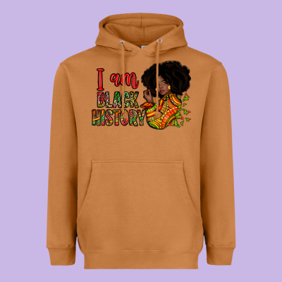 Heavyweight Hoodie i am black history