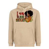 Mushroom i am black history Heavyweight Hoodie - Zillion Design Studio
