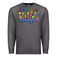Charcoal Heather i can't even think straight Premium Sweatshirt - Zillion Design Studio