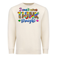 Sandshell i can't even think straight Premium Sweatshirt - Zillion Design Studio