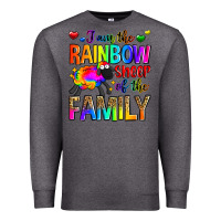 Charcoal Heather i am the rainbow sheep of the family Premium Sweatshirt - Zillion Design Studio
