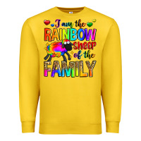 Lemon i am the rainbow sheep of the family Premium Sweatshirt - Zillion Design Studio