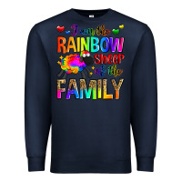 Navy i am the rainbow sheep of the family Premium Sweatshirt - Zillion Design Studio