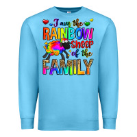 Ocean Blue i am the rainbow sheep of the family Premium Sweatshirt - Zillion Design Studio