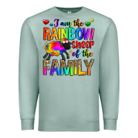 Seafoam i am the rainbow sheep of the family Premium Sweatshirt - Zillion Design Studio