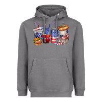 Storm 4th of july coffee cups Heavyweight Hoodie - texasbilliewilder