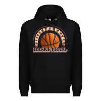 Black basketball rainbow Premium Hoodie - JahusDesignShop