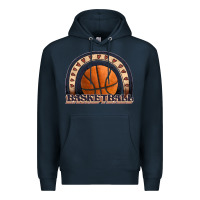 Navy basketball rainbow Premium Hoodie - JahusDesignShop