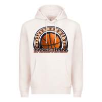 Pale Pink basketball rainbow Premium Hoodie - JahusDesignShop