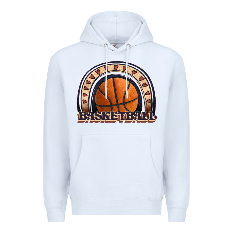 Basketball Rainbow Premium Hoodie by JahusDesignShop | Teevron