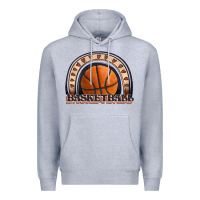 Heather Grey basketball rainbow Premium Hoodie - JahusDesignShop
