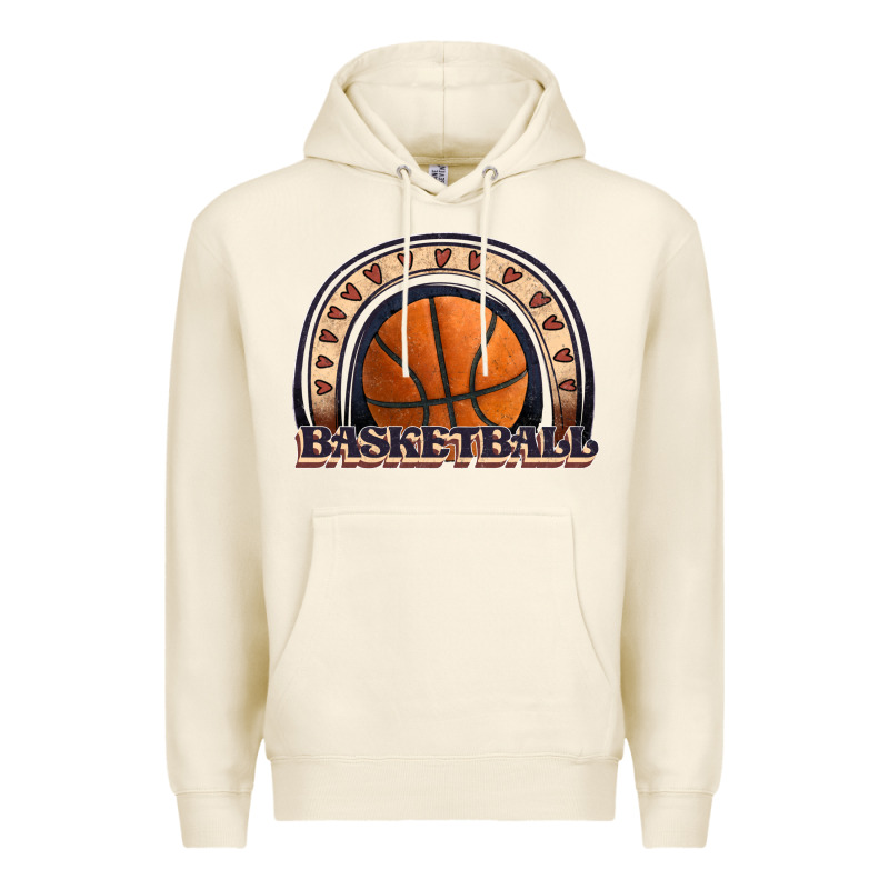 Basketball Rainbow Premium Hoodie by JahusDesignShop | Teevron