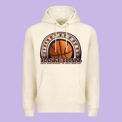 Basketball Rainbow Premium Hoodie Designed By Jahusdesignshop