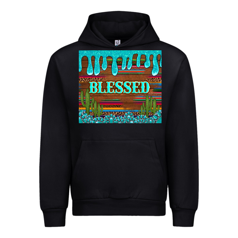 Blessed Annd Cactus With Gemstone Tumbler Urban Hoodie by Artiststas | Teevron