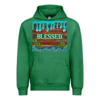 Emerald blessed annd cactus with gemstone tumbler Urban Hoodie - Artiststas