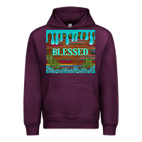Mauve Wine blessed annd cactus with gemstone tumbler Urban Hoodie - Artiststas